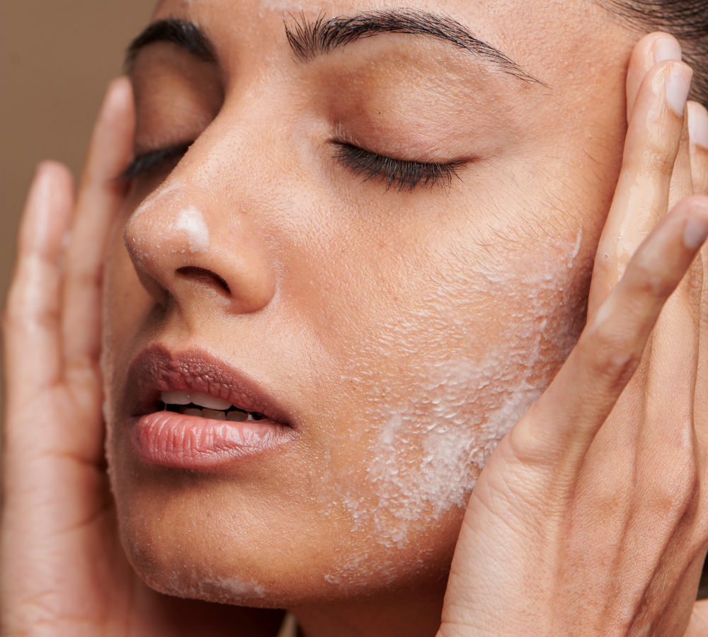 Skin texture changes due to hormonal shifts after 50