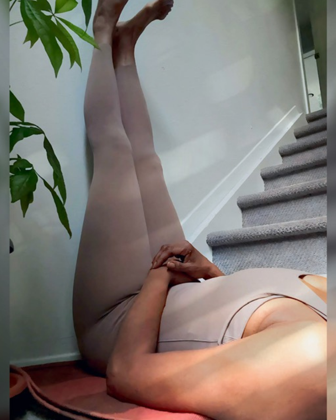 “Legs-up-the-wall pose for nervous system recovery”