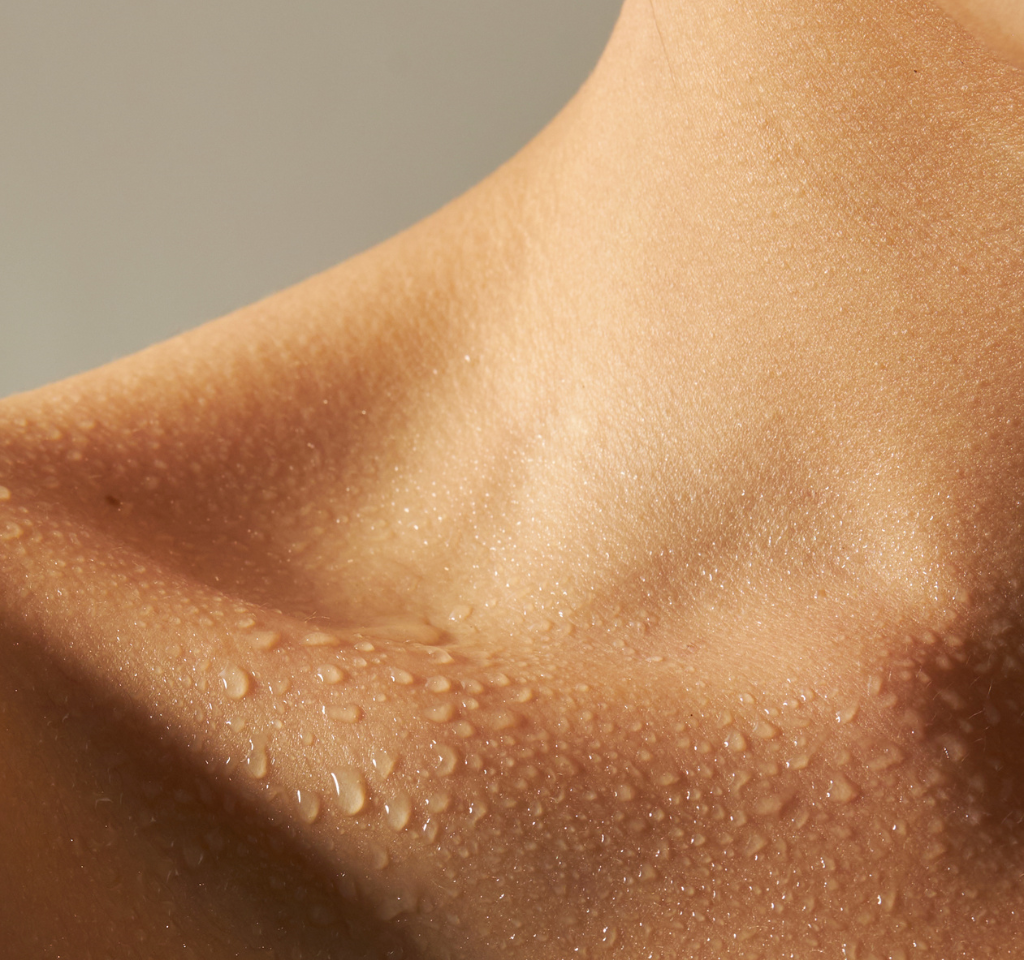 hydrated skin