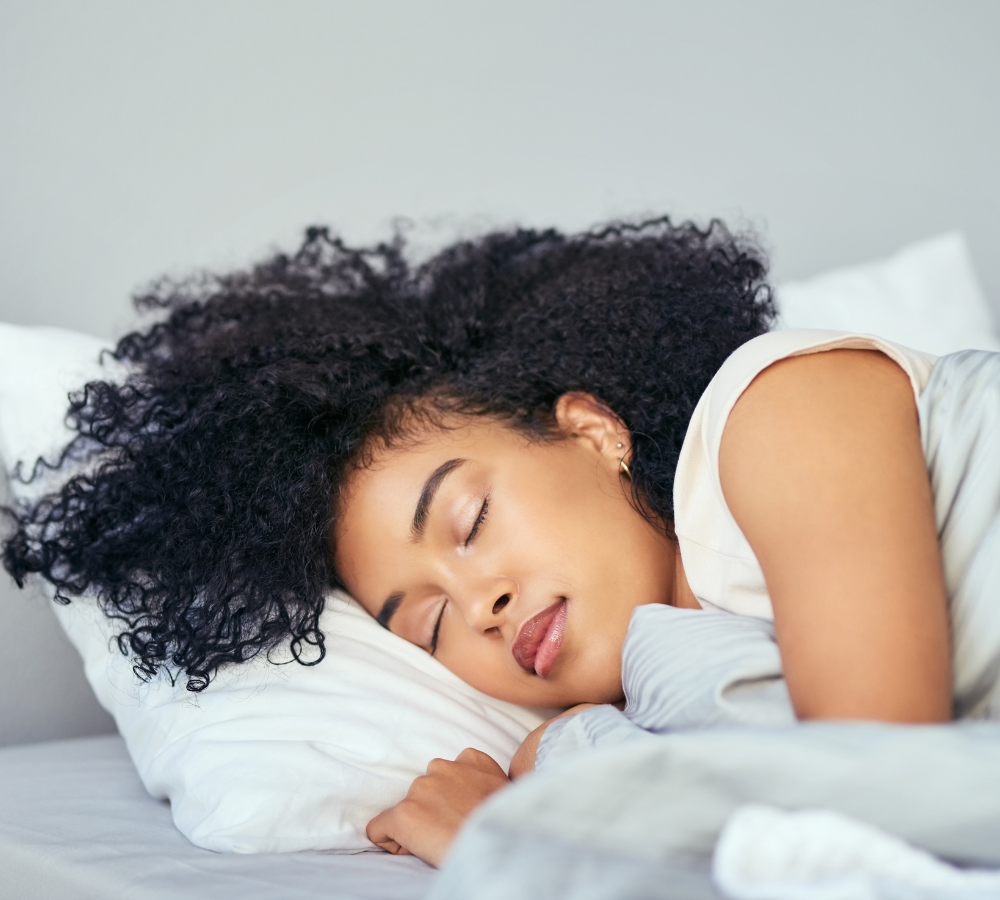 woman sleeping