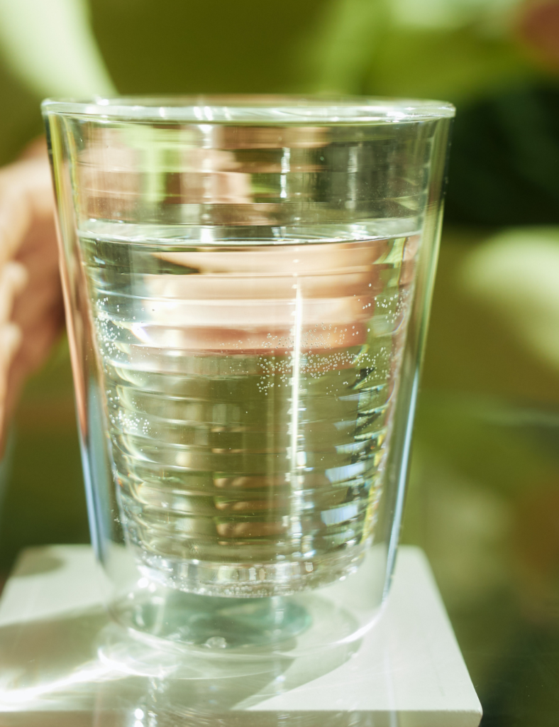 glass of water